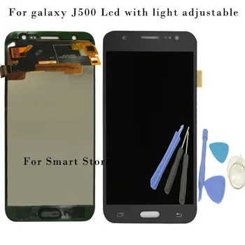 100% тест LCD дисплей За Samsung Galaxy J5 J500 J500F J500M LCD дисплей с Сензорен Екран Дигитайзер в Колекцията с регулируема подсветка