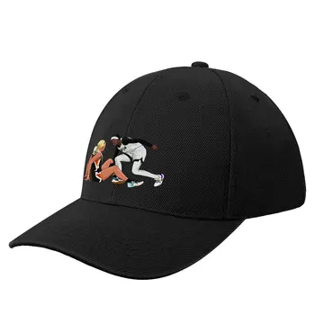 Kahleah Мед - Staredown - бейзболна шапка В Карикатура стил, Слънчеви Шапки Sunhat В Стил Хип-Хоп, Мъжка Шапка, Дамски