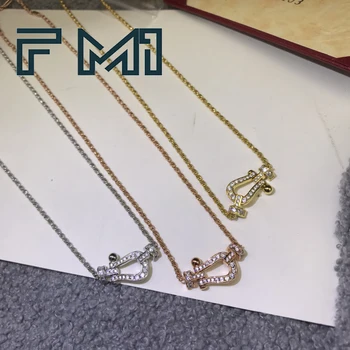 Ефектен моден гривна Fed за жени - Лъки Fashion със закопчалка от сребро и найлон с въже
