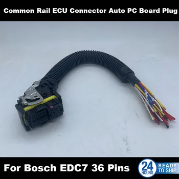 Новият 36-пинов конектор EDC7 за двигател Common Rail, жак ECU за платка на КОМПЮТЪР, щекер сензор за камион + колан кабели