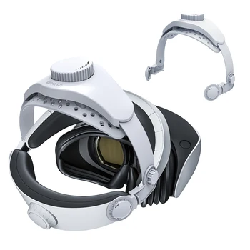 Регулируема глава каишка за очила PS VR2 VR За намаляване на телесното тегло, Удобна за фиксиран превръзка на главата за аксесоари PS5 PSVR2 VR