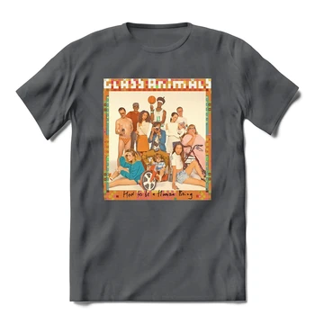 Тениска Glass Animals, Стоки рок-група за жени, мъже, юноши, Мека Кърпа 0004TS